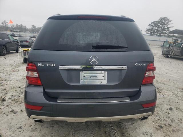 4JGBB8GBXBA630237 - 2011 MERCEDES-BENZ ML 350 4MATIC BLUE photo 6
