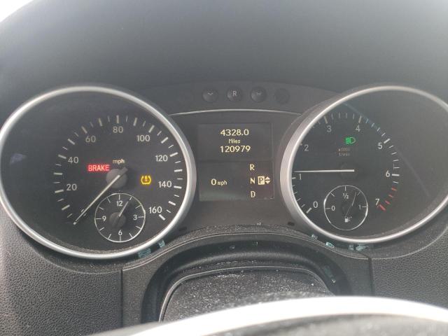 4JGBB8GBXBA630237 - 2011 MERCEDES-BENZ ML 350 4MATIC BLUE photo 9