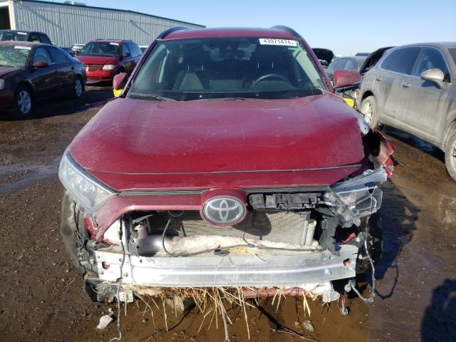 2T3R1RFV2LC071732 - 2020 TOYOTA RAV4 XLE RED photo 5