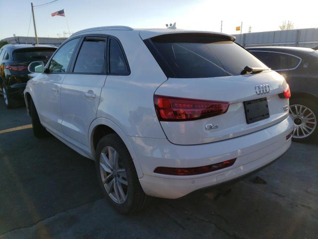 WA1ECCFSXJR008640 - 2018 AUDI Q3 PREMIUM WHITE photo 2