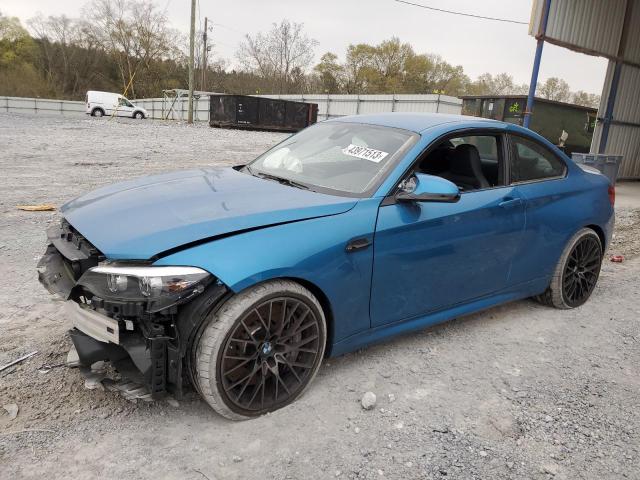 WBS2U7C03L7F10366 - 2020 BMW M2 COMPETITION Синій фото 1