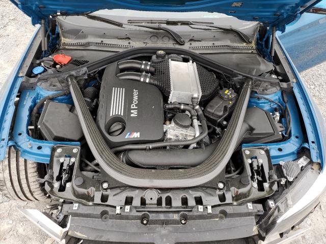 WBS2U7C03L7F10366 - 2020 BMW M2 COMPETITION Синій фото 11