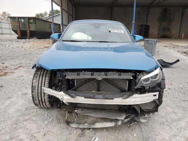 WBS2U7C03L7F10366 - 2020 BMW M2 COMPETITION Синій фото 5