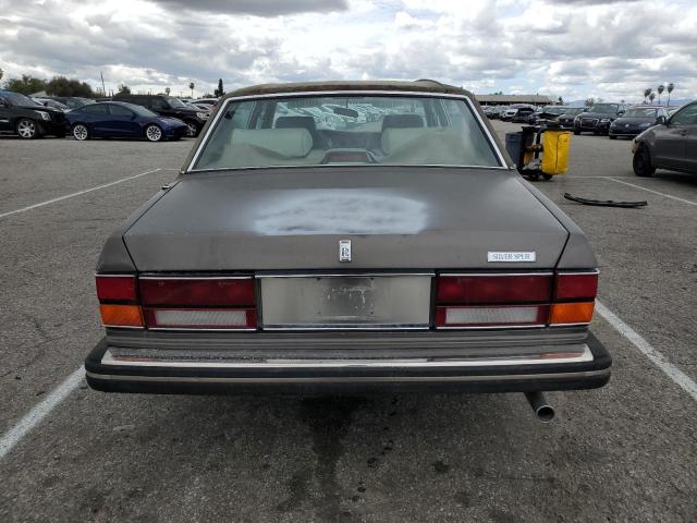 SCAZN02A4KCX24832 - 1989 ROLLS-ROYCE SILVER SPU GRAY photo 6