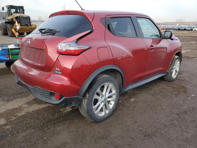 JN8AF5MR1FT503802 - 2015 NISSAN JUKE S MAROON photo 3