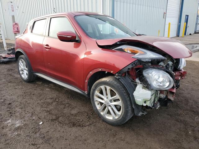 JN8AF5MR1FT503802 - 2015 NISSAN JUKE S MAROON photo 4