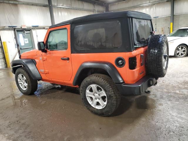 1C4GJXAG3LW158673 - 2020 JEEP WRANGLER SPORT ORANGE photo 2