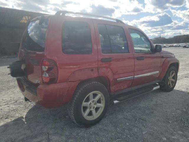 1J4GK58K46W240048 - 2006 JEEP LIBERTY LIMITED RED photo 3