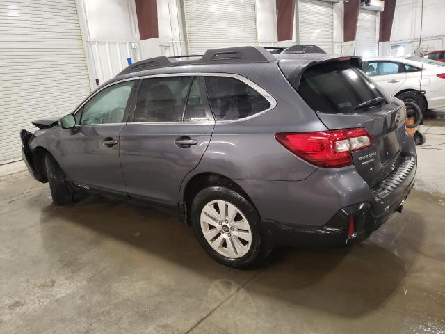 4S4BSAFC4J3308407 - 2018 SUBARU OUTBACK 2.5I PREMIUM GRAY photo 2