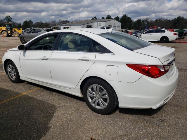 5NPEB4AC7CH492646 - 2012 HYUNDAI SONATA GLS WHITE photo 2