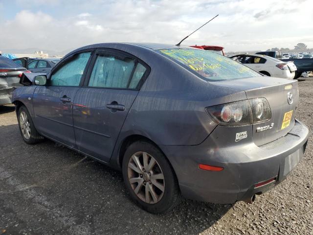 JM1BK32F381824179 - 2008 MAZDA 3 I GRAY photo 2