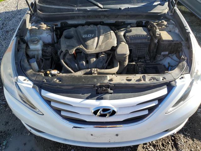 5NPEB4ACXEH904979 - 2014 HYUNDAI SONATA GLS WHITE photo 11