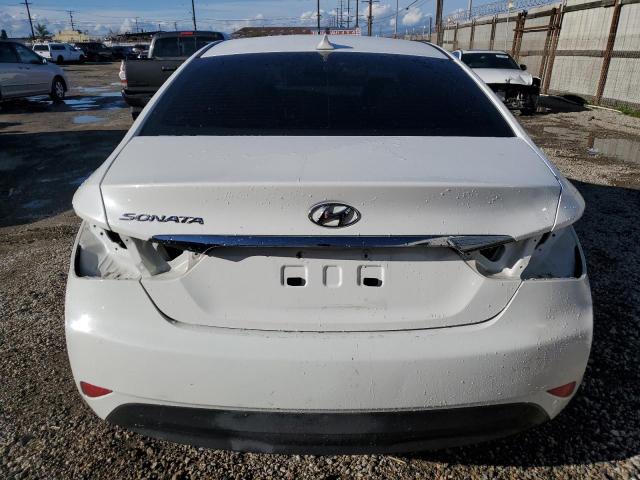 5NPEB4ACXEH904979 - 2014 HYUNDAI SONATA GLS WHITE photo 6