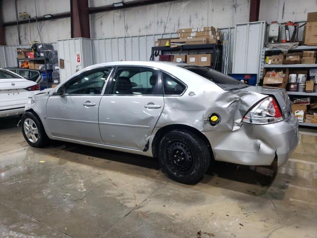 2G1WB58K779315703 - 2007 CHEVROLET IMPALA LS SILVER photo 2
