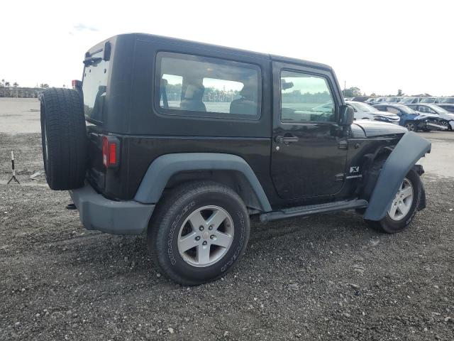 1J4FA24158L632938 - 2008 JEEP WRANGLER X BLACK photo 3