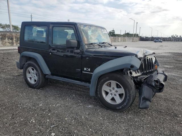 1J4FA24158L632938 - 2008 JEEP WRANGLER X BLACK photo 4