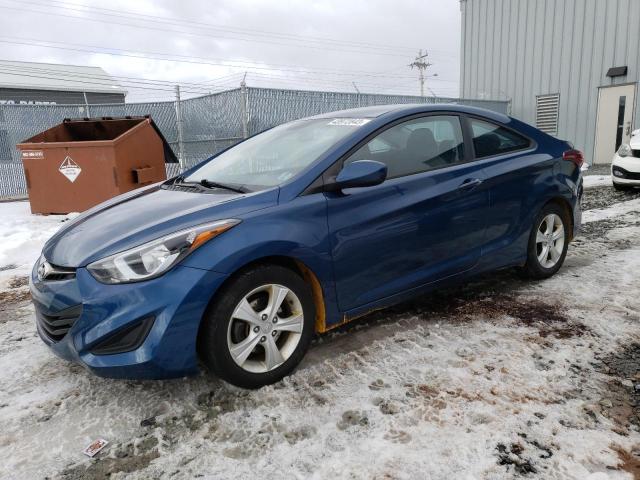 KMHDH6AH3EU027934 - 2014 HYUNDAI ELANTRA CO GS BLUE photo 1