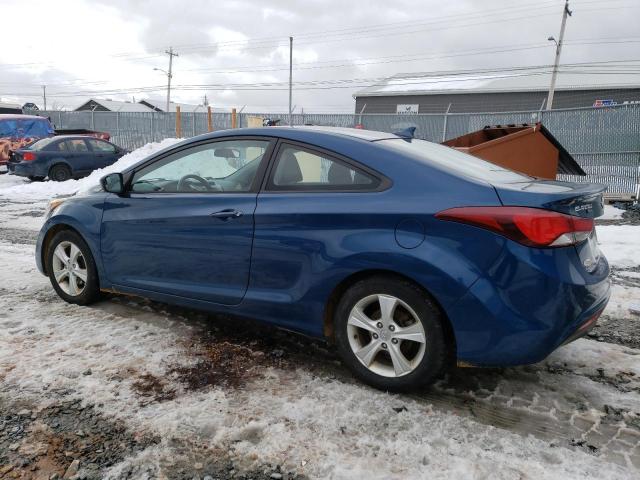 KMHDH6AH3EU027934 - 2014 HYUNDAI ELANTRA CO GS BLUE photo 2