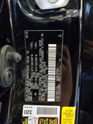 5TDDZ3DC1LS249146 - 2020 TOYOTA SIENNA XLE BLACK photo 13