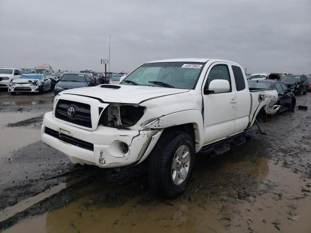 5TEUU42N27Z370768 - 2007 TOYOTA TACOMA ACCESS CAB WHITE photo 1