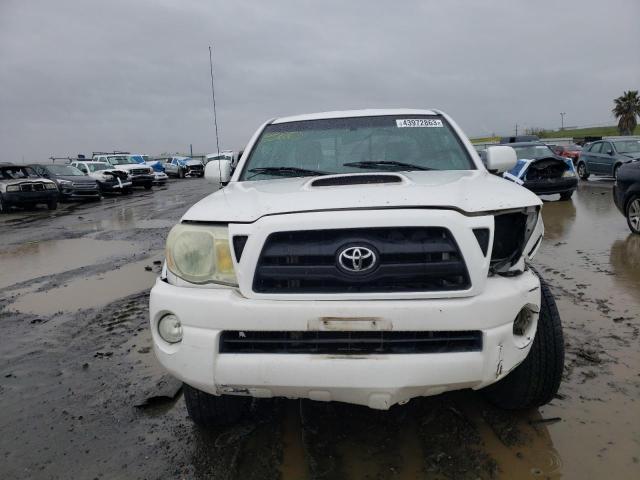 5TEUU42N27Z370768 - 2007 TOYOTA TACOMA ACCESS CAB WHITE photo 5