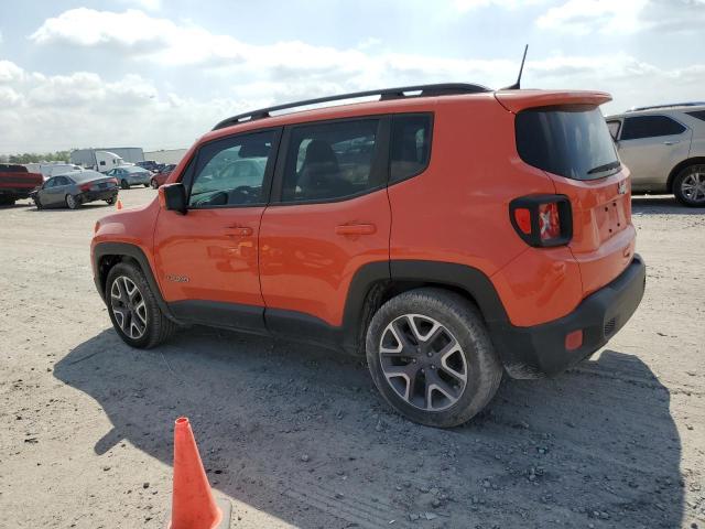 ZACCJABB7JPH72764 - 2018 JEEP RENEGADE LATITUDE ORANGE photo 2