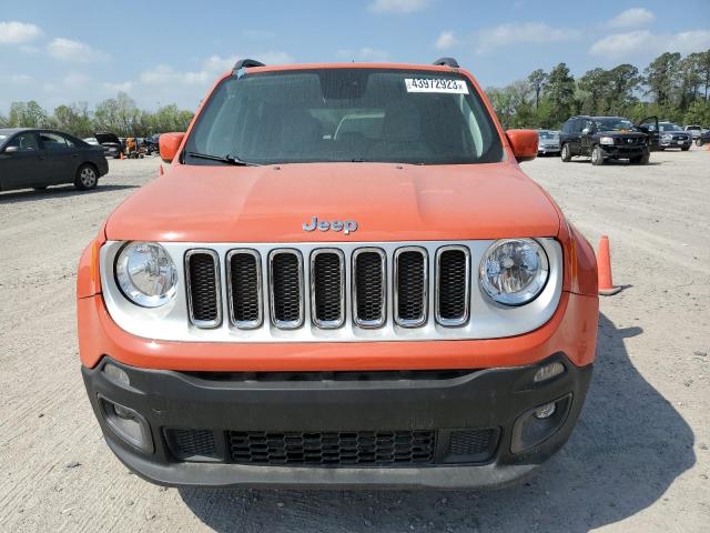 ZACCJABB7JPH72764 - 2018 JEEP RENEGADE LATITUDE ORANGE photo 5