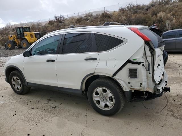 5J6RM4H35DL048254 - 2013 HONDA CR-V LX WHITE photo 2