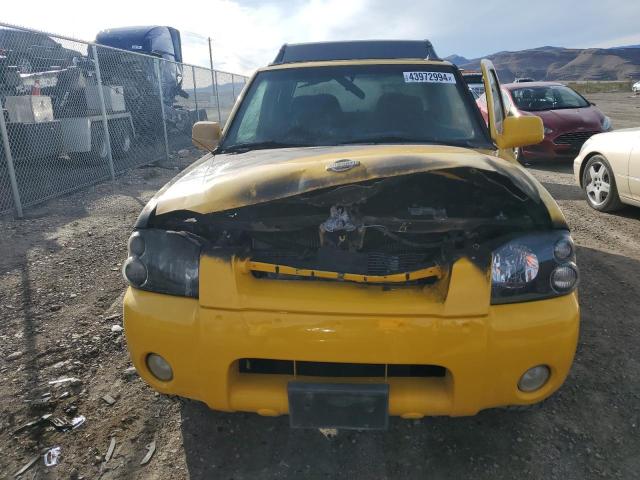 1N6MD27YX1C393225 - 2001 NISSAN FRONTIER CREW CAB SC YELLOW photo 5