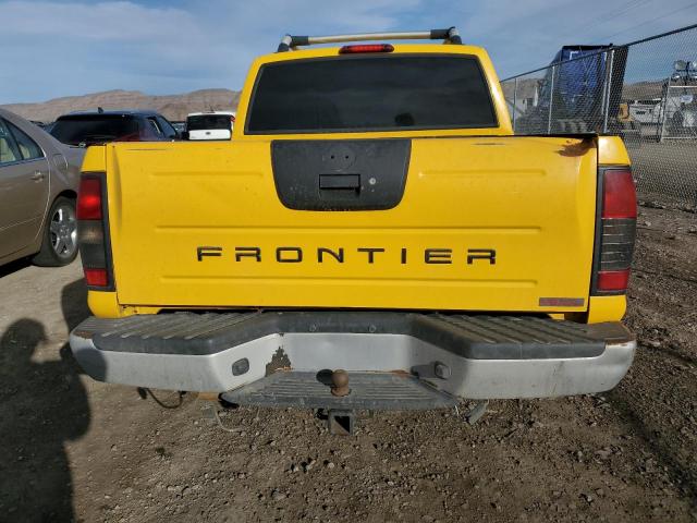 1N6MD27YX1C393225 - 2001 NISSAN FRONTIER CREW CAB SC YELLOW photo 6