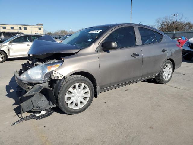 3N1CN7AP9FL844765 - 2015 NISSAN VERSA S SILVER photo 1