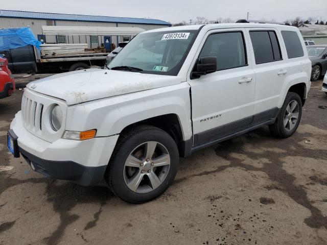 1C4NJRFB2HD155475 - 2017 JEEP PATRIOT LATITUDE WHITE photo 1