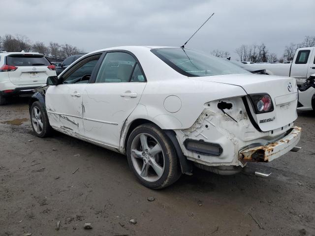 1YVHP80C775M03827 - 2007 MAZDA 6 I WHITE photo 2