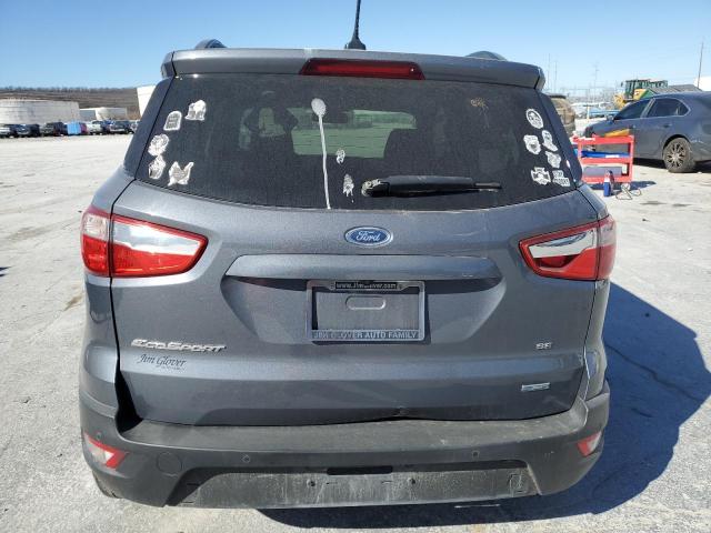 MAJ3P1TE9JC199657 - 2018 FORD ECOSPORT SE SILVER photo 6