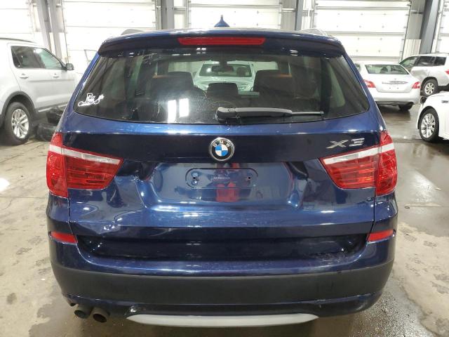 5UXWX5C54BL711002 - 2011 BMW X3 XDRIVE28I BLUE photo 6