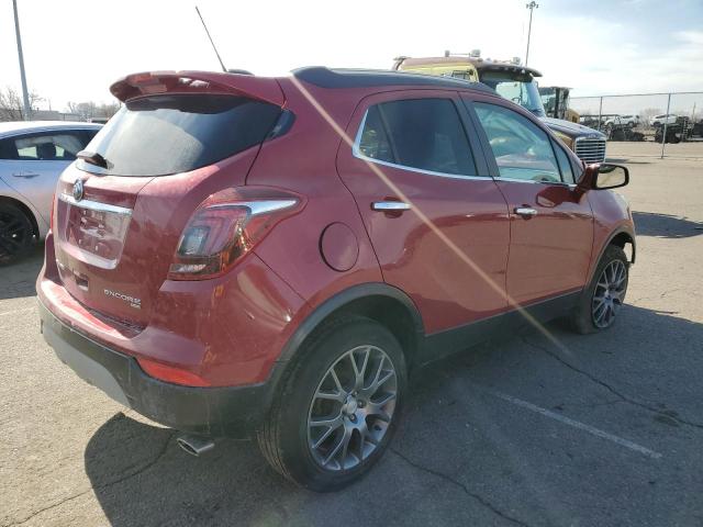 KL4CJ2SB8HB127531 - 2017 BUICK ENCORE SPORT TOURING RED photo 3