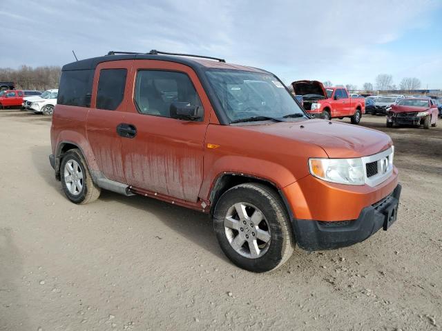 5J6YH28789L005056 - 2009 HONDA ELEMENT EX ORANGE photo 4