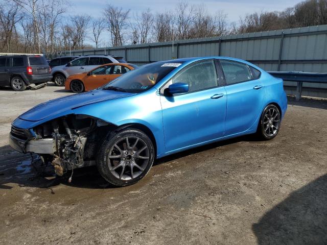 1C3CDFFA2GD819149 - 2016 DODGE DART SXT SPORT BLUE photo 1