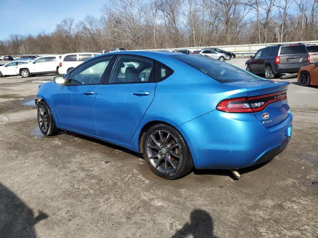 1C3CDFFA2GD819149 - 2016 DODGE DART SXT SPORT BLUE photo 2