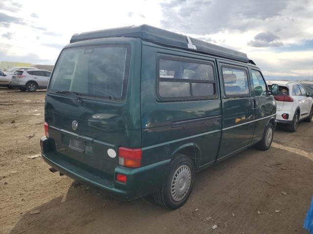 WV2EH470XYH095483 - 2000 VOLKSWAGEN EUROVAN CAMPER GREEN photo 3