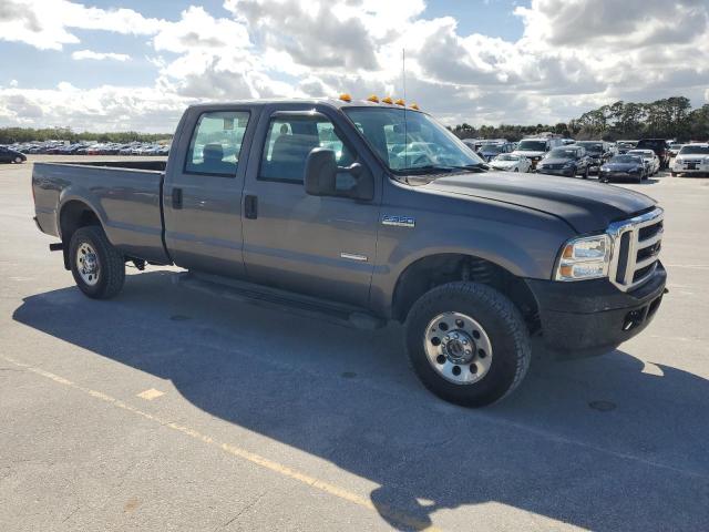 1FTWW31P66EB09757 - 2006 FORD F350 SRW SUPER DUTY GRAY photo 4