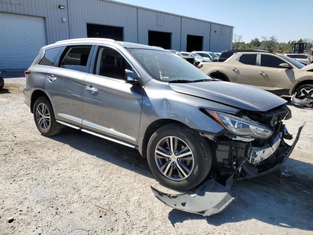 5N1DL0MM3HC519507 - 2017 INFINITI QX60 GRAY photo 4