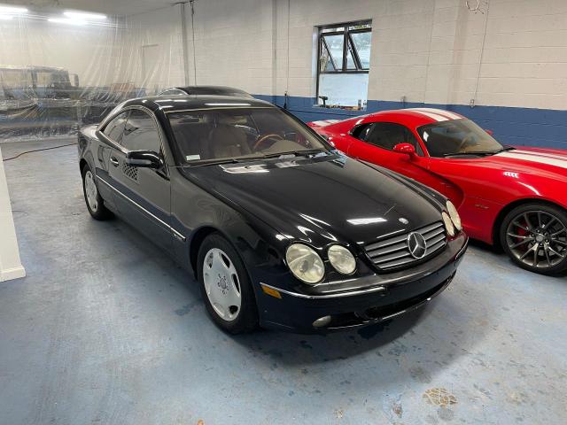 WDBPJ78JX2A021869 - 2002 MERCEDES-BENZ CL 600 BLACK photo 1