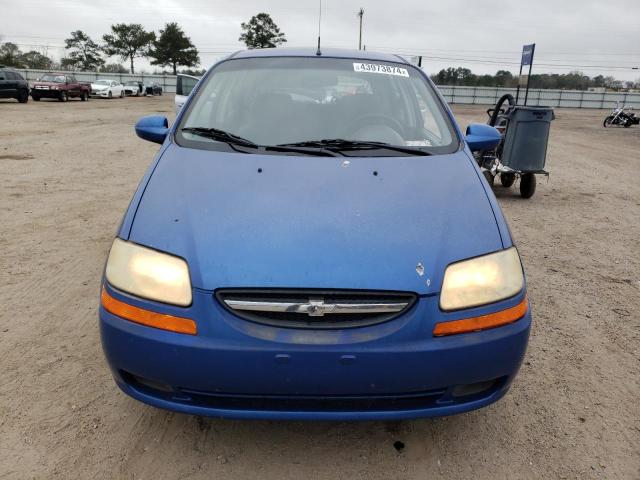 KL1TD666X8B032347 - 2008 CHEVROLET AVEO BASE Mavi foto 5