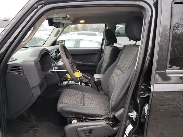 1J4RG4GK7AC156760 - 2010 JEEP COMMANDER SPORT Schwarz Foto 7