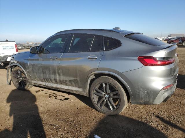 5YMUJ0C02M9F18441 - 2021 BMW X4 M COMPETITION GRAY photo 2