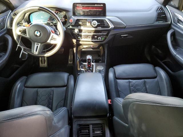 5YMUJ0C02M9F18441 - 2021 BMW X4 M COMPETITION GRAY photo 8