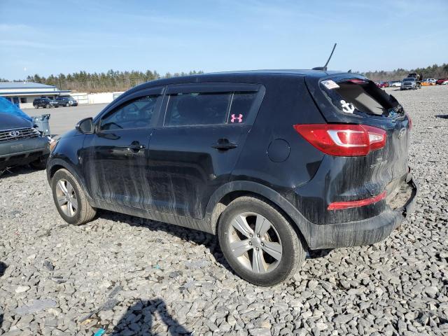 KNDPB3A28D7410097 - 2013 KIA SPORTAGE BASE BLACK photo 2