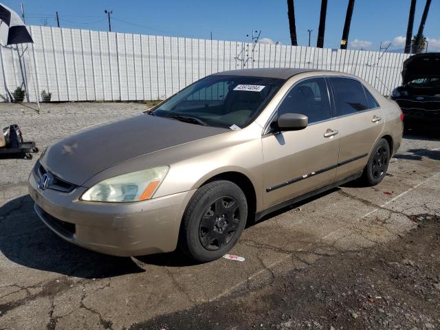 1HGCM56475A135097 - 2005 HONDA ACCORD LX GOLD photo 1