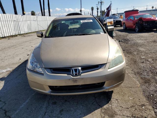 1HGCM56475A135097 - 2005 HONDA ACCORD LX GOLD photo 5